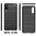 Flexi Slim Carbon Fibre Case for Samsung Galaxy A70 - Brushed Black